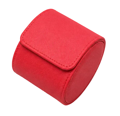 Noma Écrin à montre – Saffiano · Rouge
