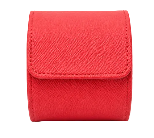 Noma Écrin à montre – Saffiano · Rouge