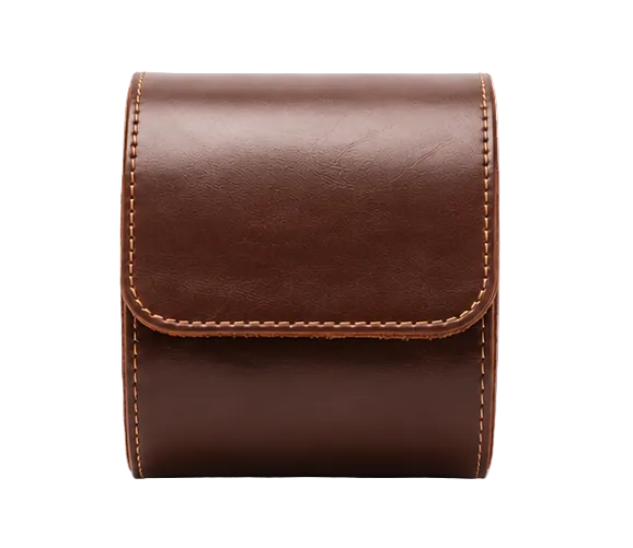 Noma – Écrin à montre · Lisse · Cognac