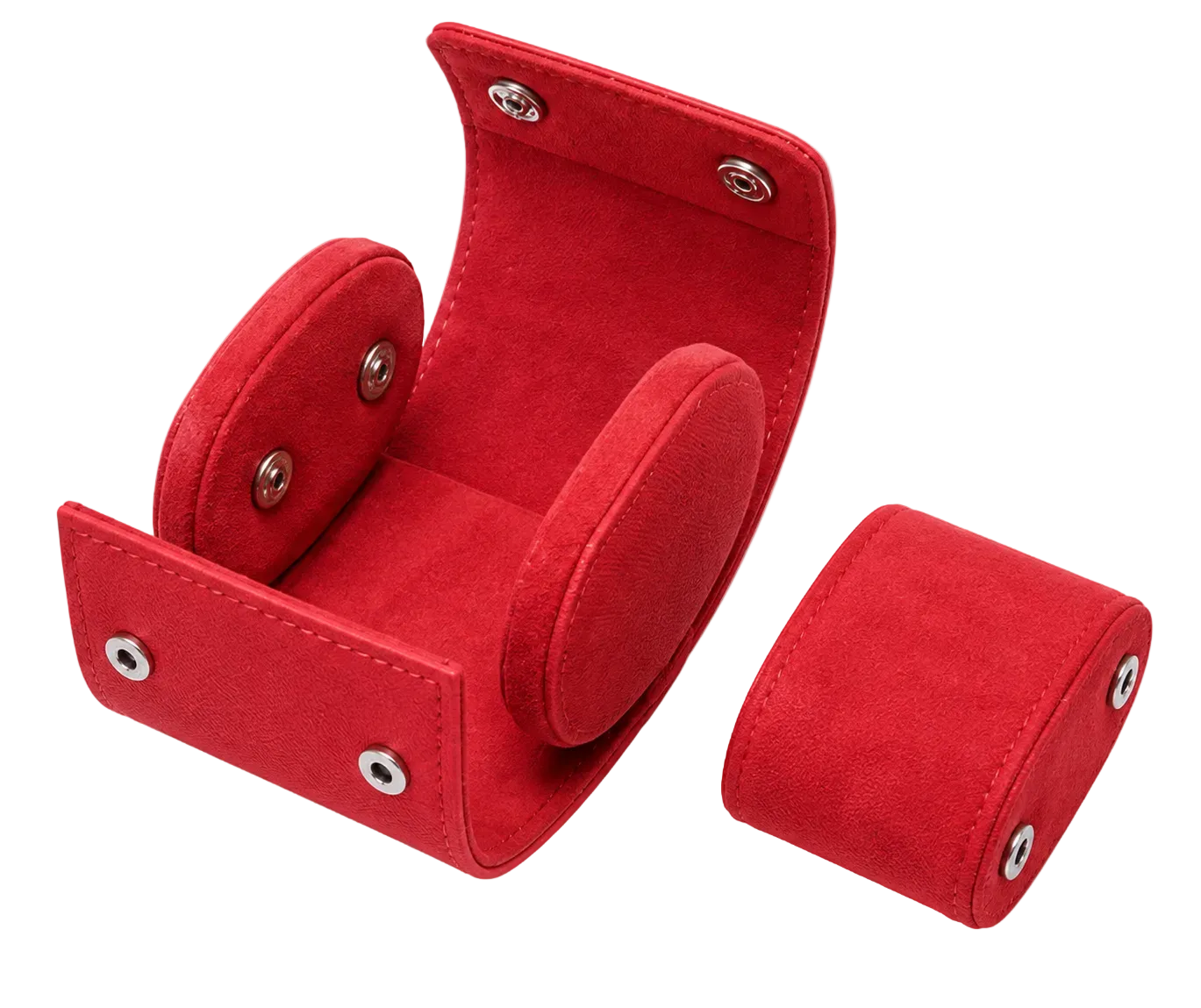 Noma Écrin à montre – Saffiano · Rouge